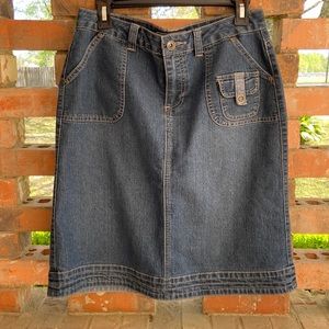 Cato denim skirt size 8 EUC